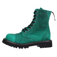 Angry Itch 08-Loch Leder Stiefel Vintage Emerald...