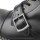 Angry Itch 10-Loch 3-Buckle Leder Stiefel Schwarz Größe 40