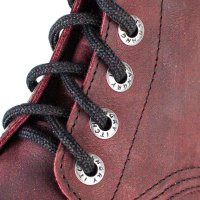 Angry Itch 08-Loch Leder Stiefel Vintage Bordeaux Größe 36