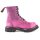 Angry Itch 08-Loch Leder Stiefel Vintage Pink Größe 37