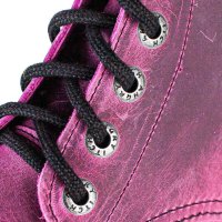 Angry Itch 08-Loch Leder Stiefel Vintage Pink Größe 47