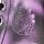Angry Itch 08-Loch Leder Stiefel Violet Rub-Off Größe 36