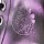 Angry Itch 08-Loch Leder Stiefel Violet Rub-Off Größe 38