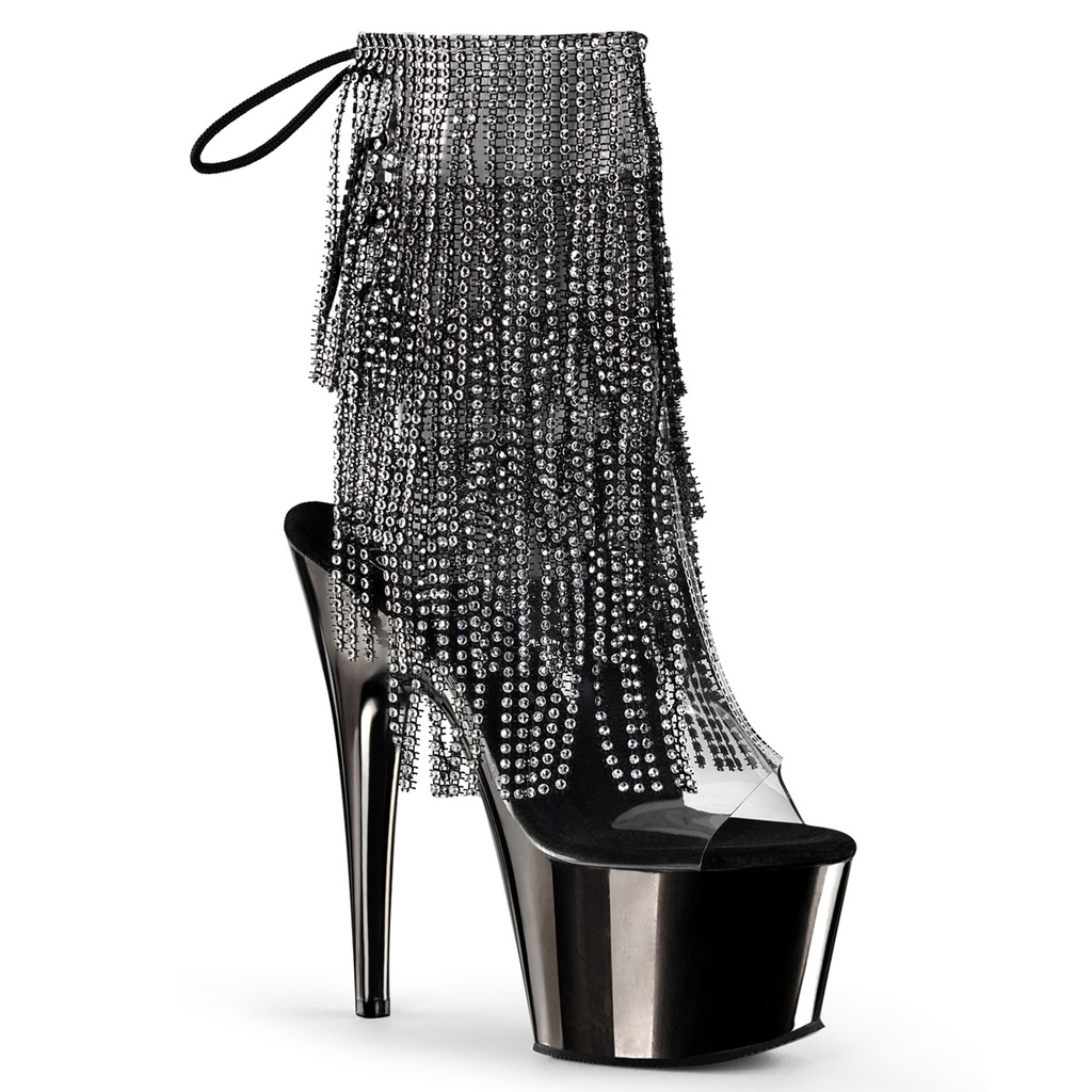 ADORE-1017RSF - PVC Schwarz Transparent Zinn