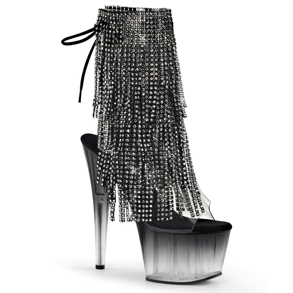 [ADO1017RSFT/C-B/M-10] ADORE-1017RSFT - PVC Schwarz Transparent (Gr.40/41)