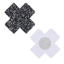 Nippel Patches Kreuz Glitzer