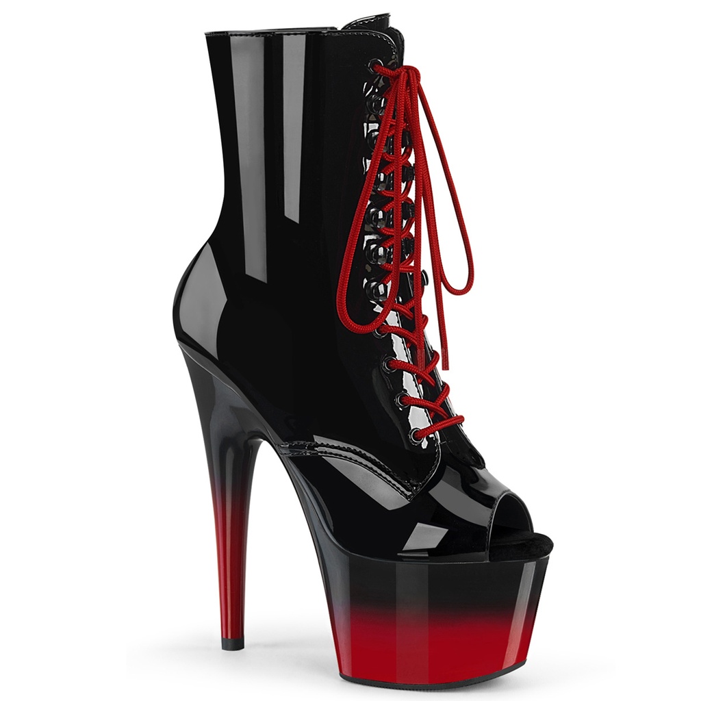 [ADO1021BR-H/B/B-R-10] ADORE-1021BR-H - Blk Pat/Blk-Red (40/41 US10)