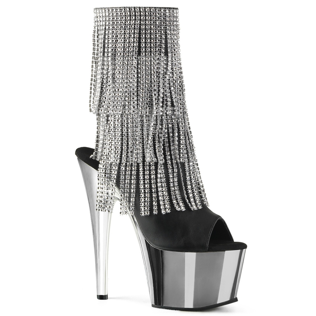 ADORE-1024RSF - PU Schwarz Silber Chrom