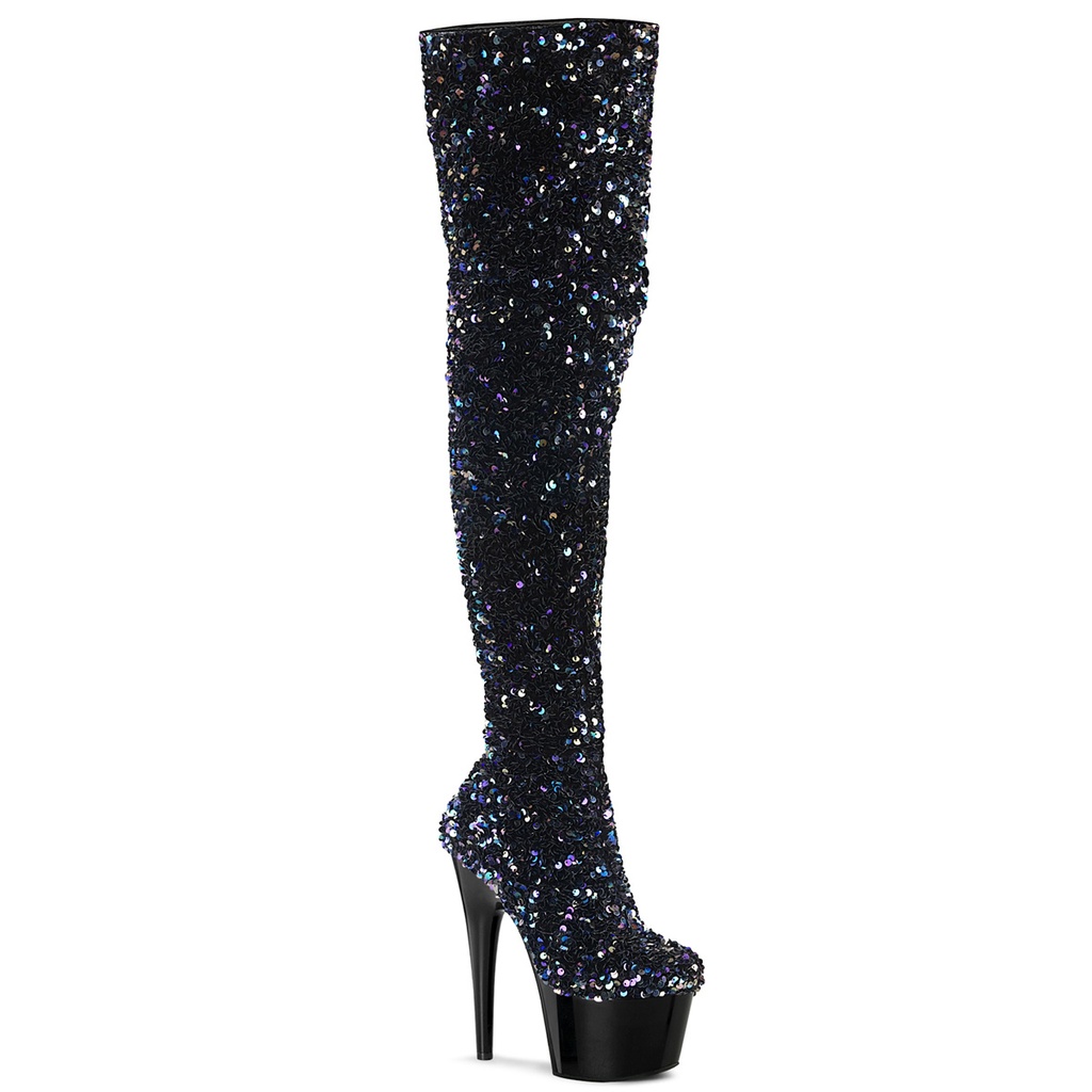 ADORE-3020 - Pailletten Schwarz
