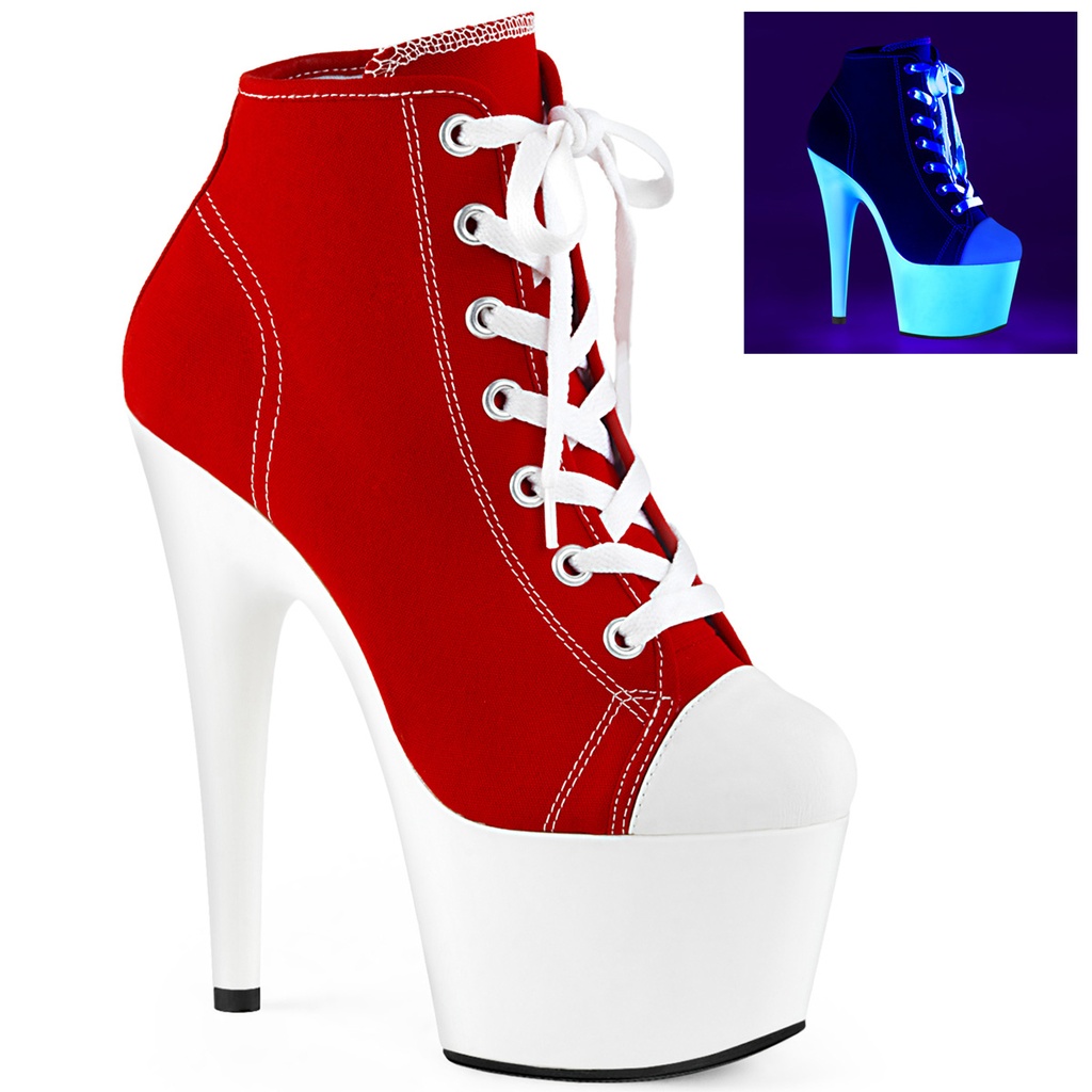 ADORE-700SK-02 - Canvas Rot Weiß