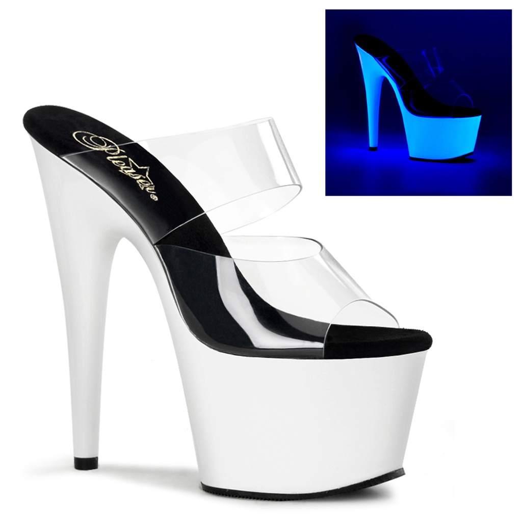 ADORE-702UV - Transparent  Neon Weiß