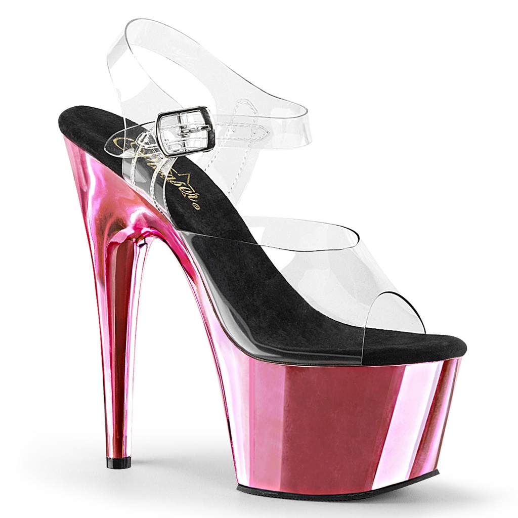ADORE-708 - Transparent  Baby Pink Chrom