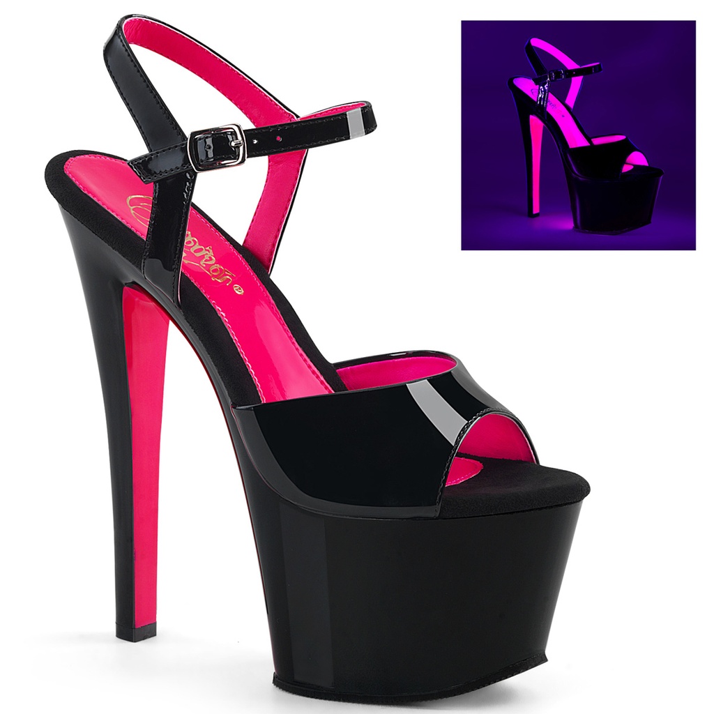 SKY-309TT - Lack Schwarz Hot Pink