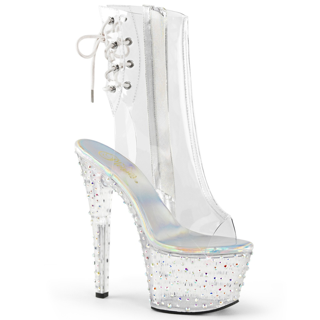 [STDANCE1018C-7/C/M-10] STARDANCE-1018C-7 - Transparent  Strass (40/41 US10)