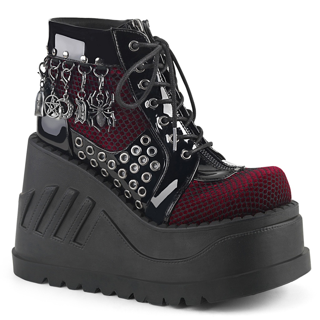 STOMP-18 - Lack Schwarz Burgundy