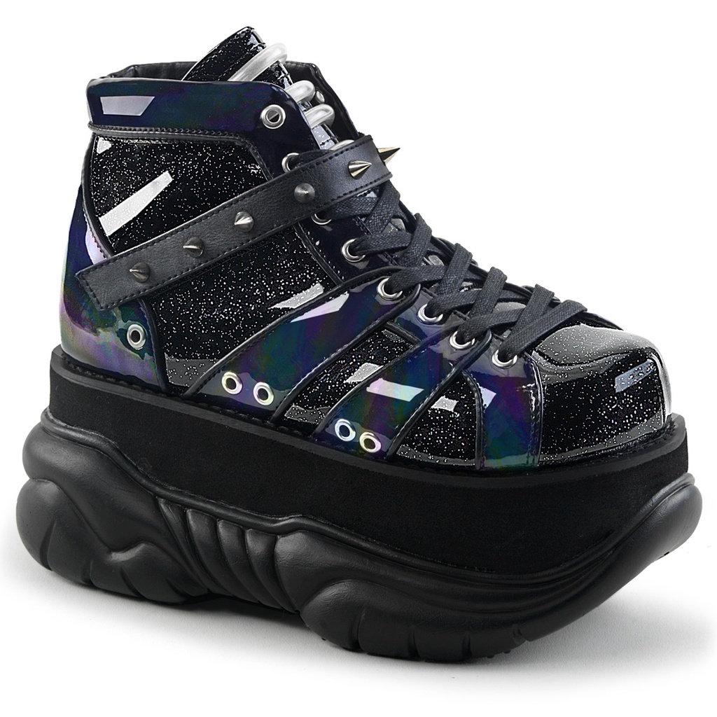 NEPTUNE-100 - PU Schwarz Silber