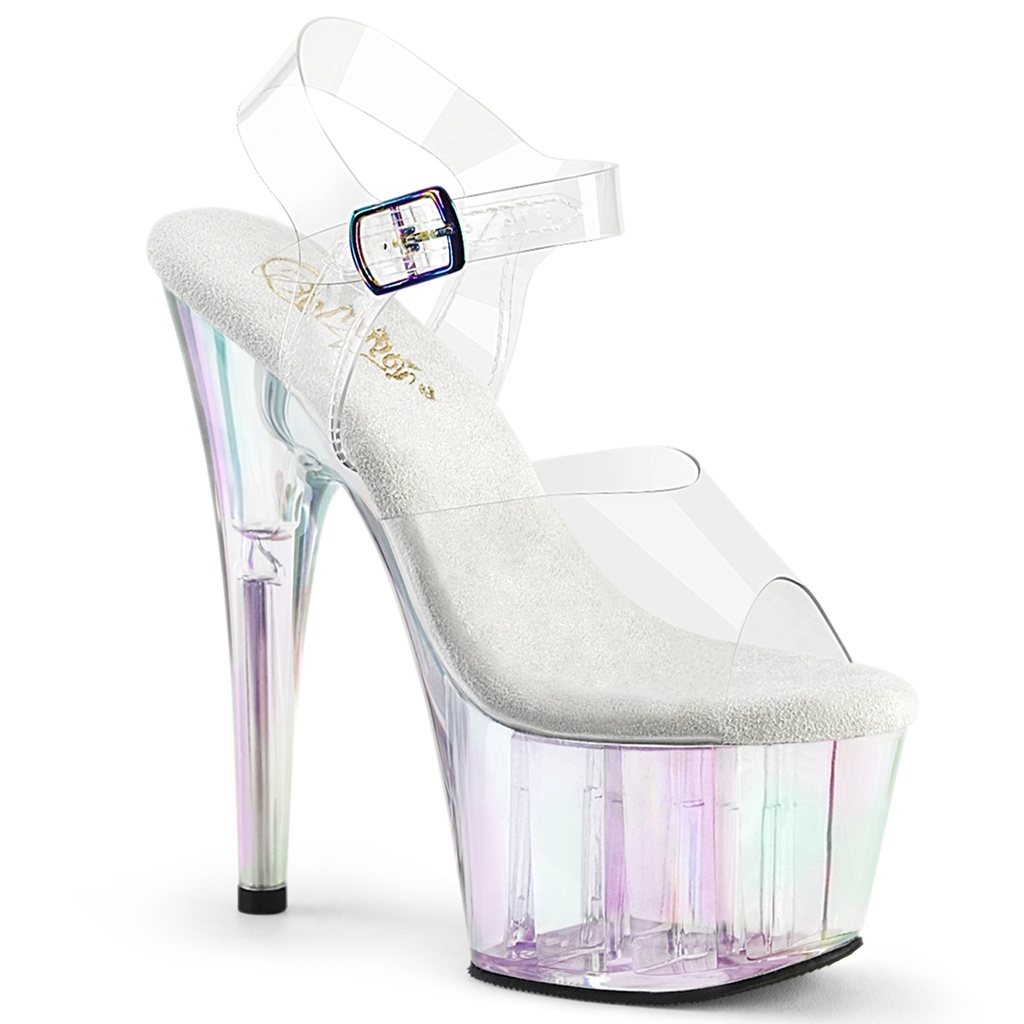 Pleaser Sandaletten ADORE-708HT  Transparent