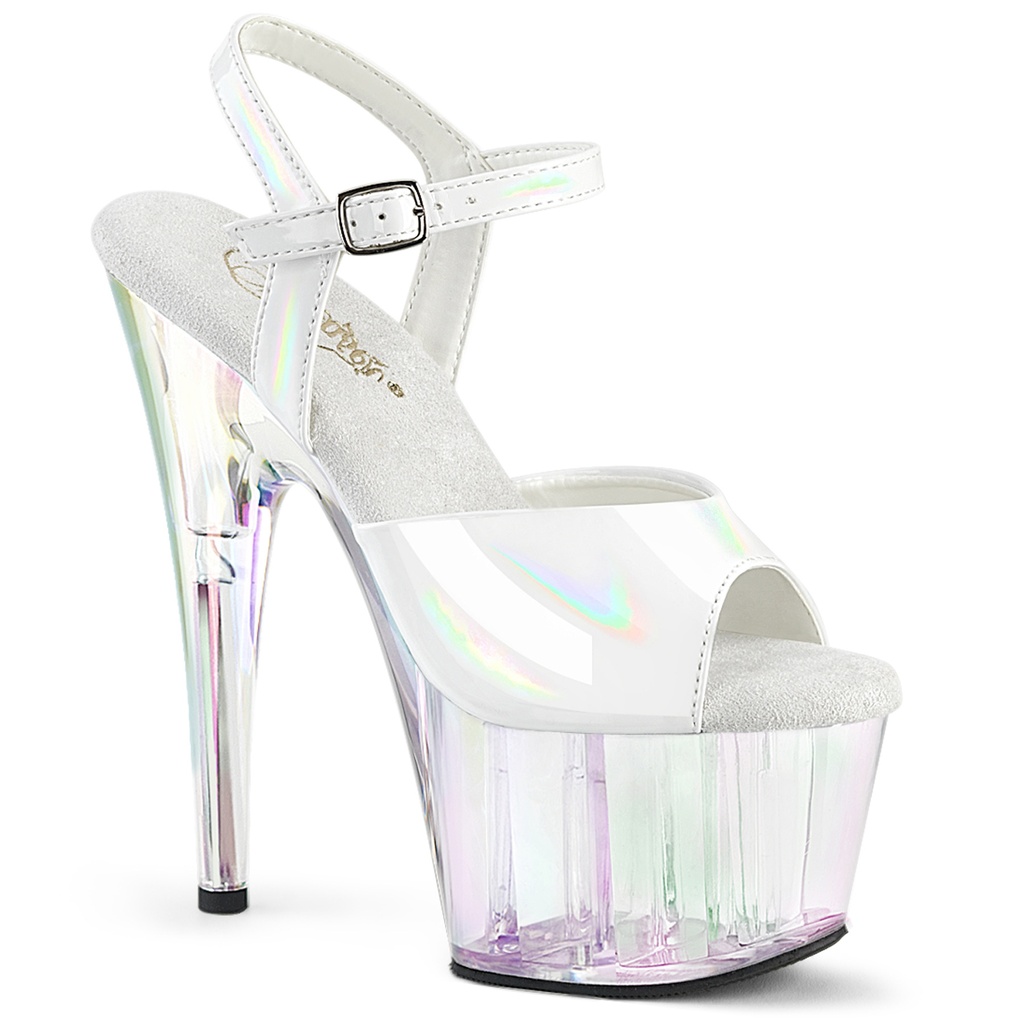 Pleaser Sandaletten ADORE-709HT  Weiss