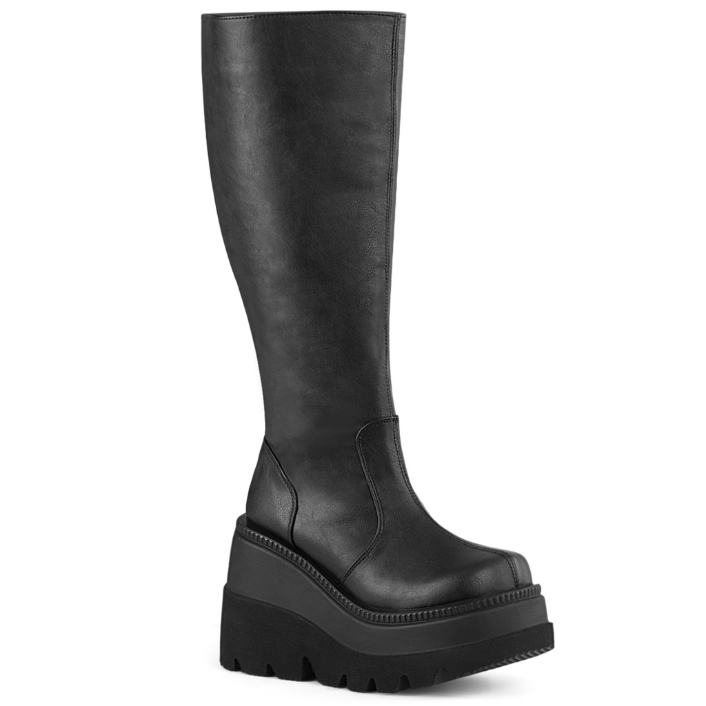 SHAKER-100WC - Blk Vegan Leather