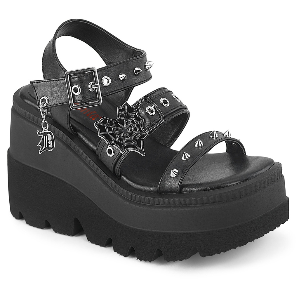 SHAKER-13 - Blk Vegan Leather