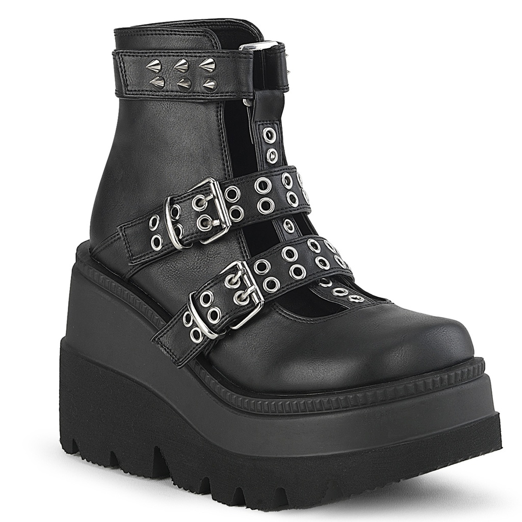 SHAKER-62 - Blk Vegan Leather