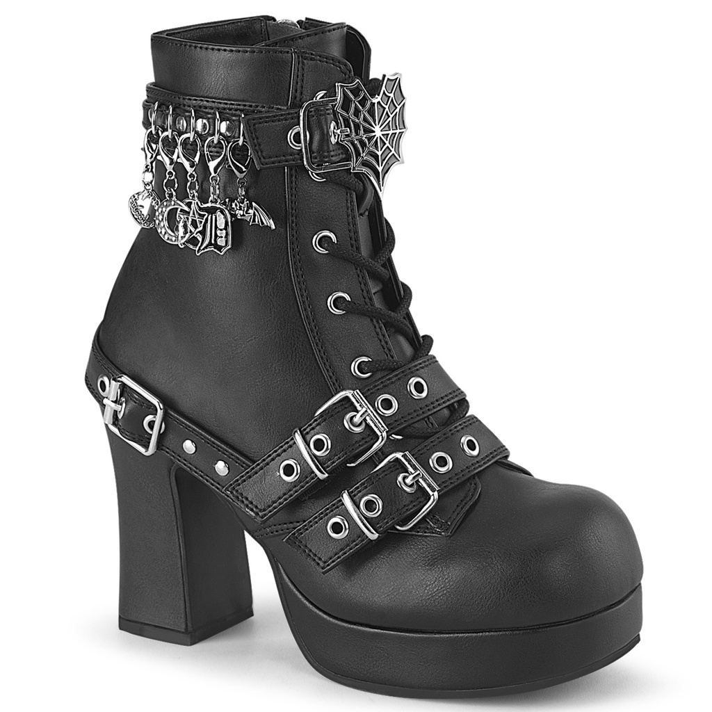 [GOT66/BVL-10] GOTHIKA-66 - Blk Vegan Leather (Gr.40/41)