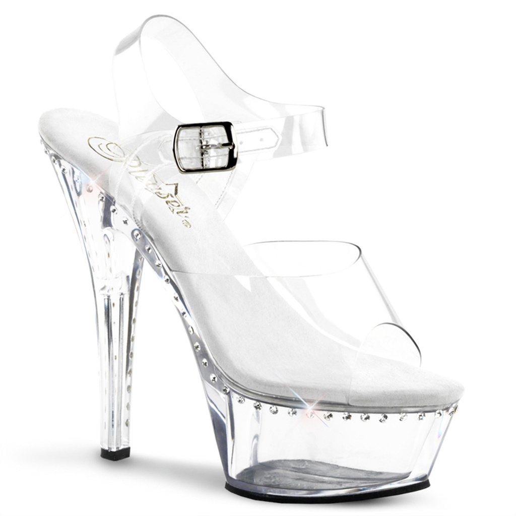 KISS-208LS - Transparent  Strass