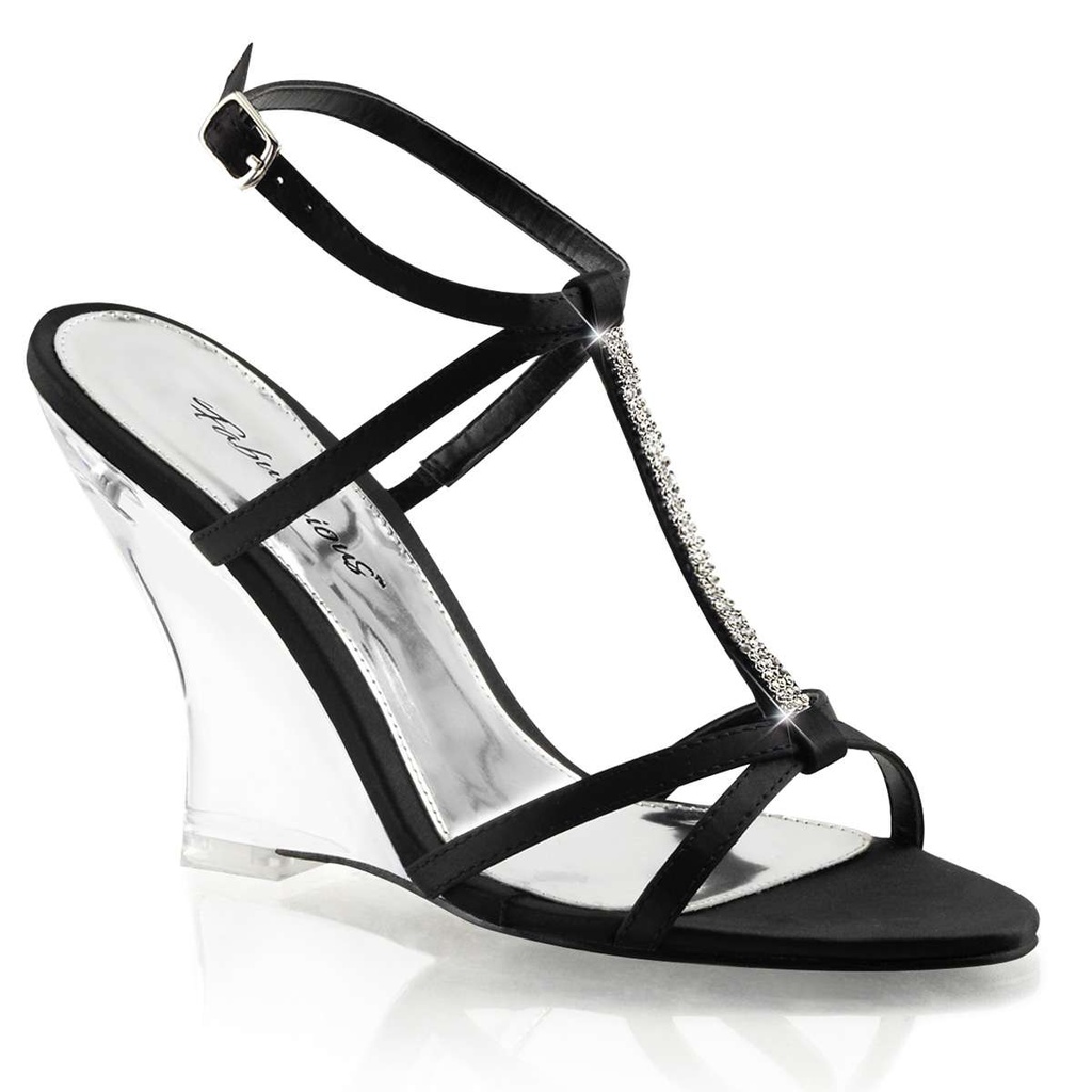 LOVELY-428 - Satin Schwarz Transparent