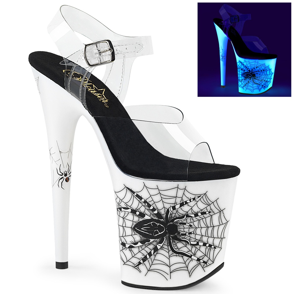 FLAMINGO-808SW - Transparent  Weiß Schwarz