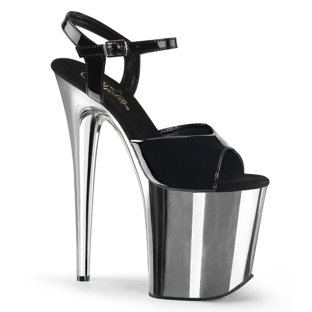 FLAMINGO-809 - Lack Schwarz Silber Chrom