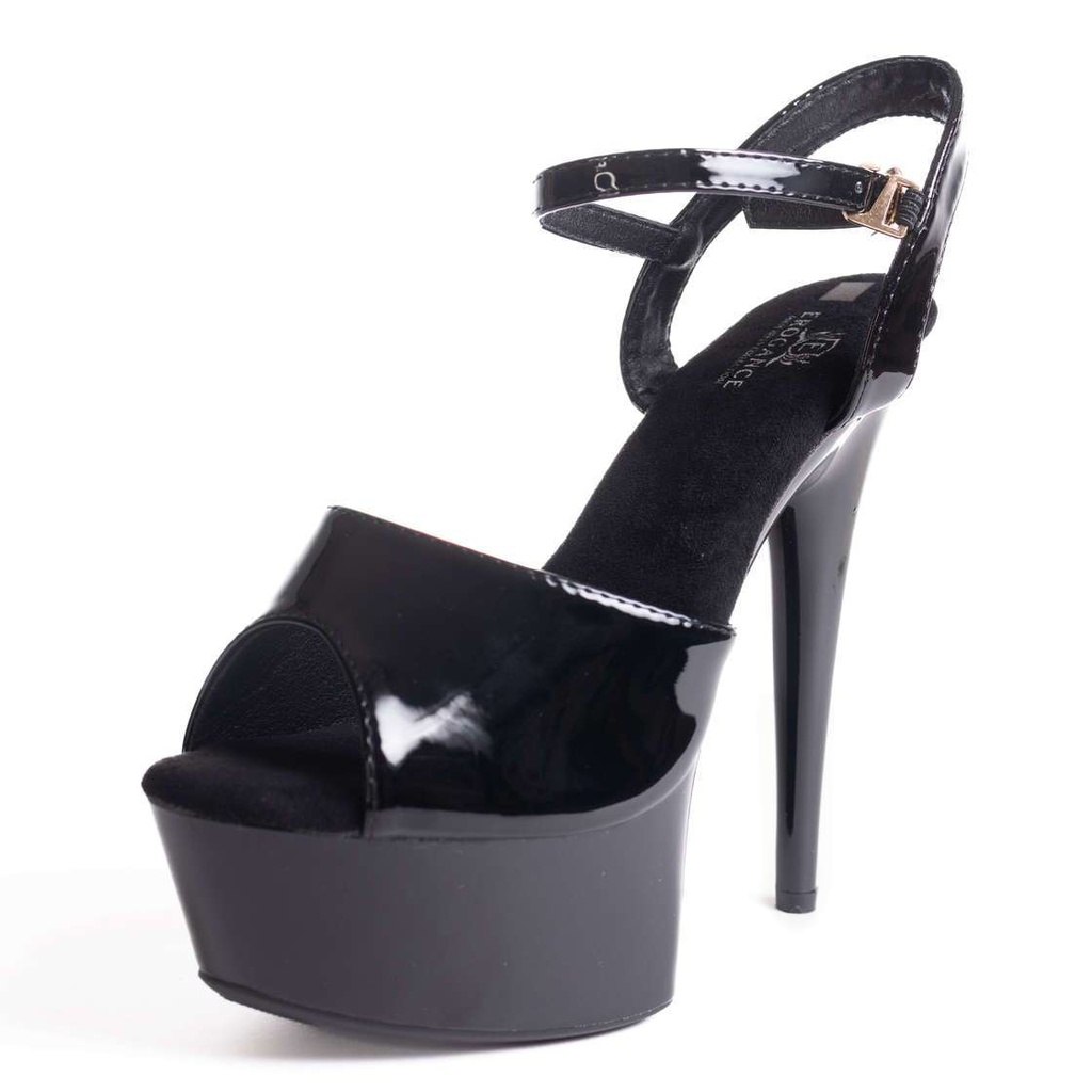 [D609/B/PAT-39] Erogance D609 Lack Schwarz (Gr.39)