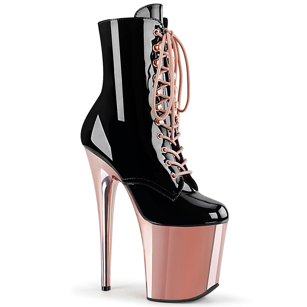 FLAMINGO-1020 - Lack Schwarz Rose Chrom