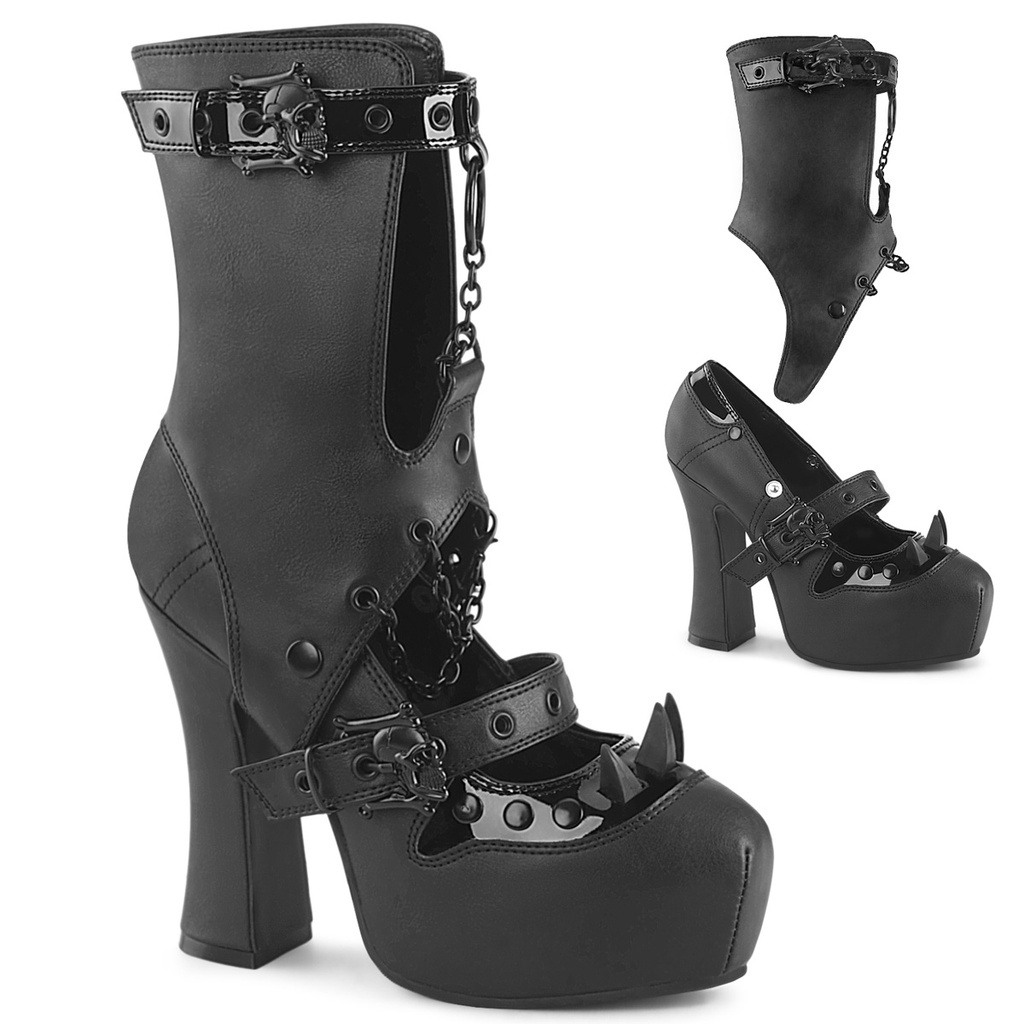 [DEMON13/BVL-10] DEMON-13 - Blk Vegan Leather (40/41 US10)