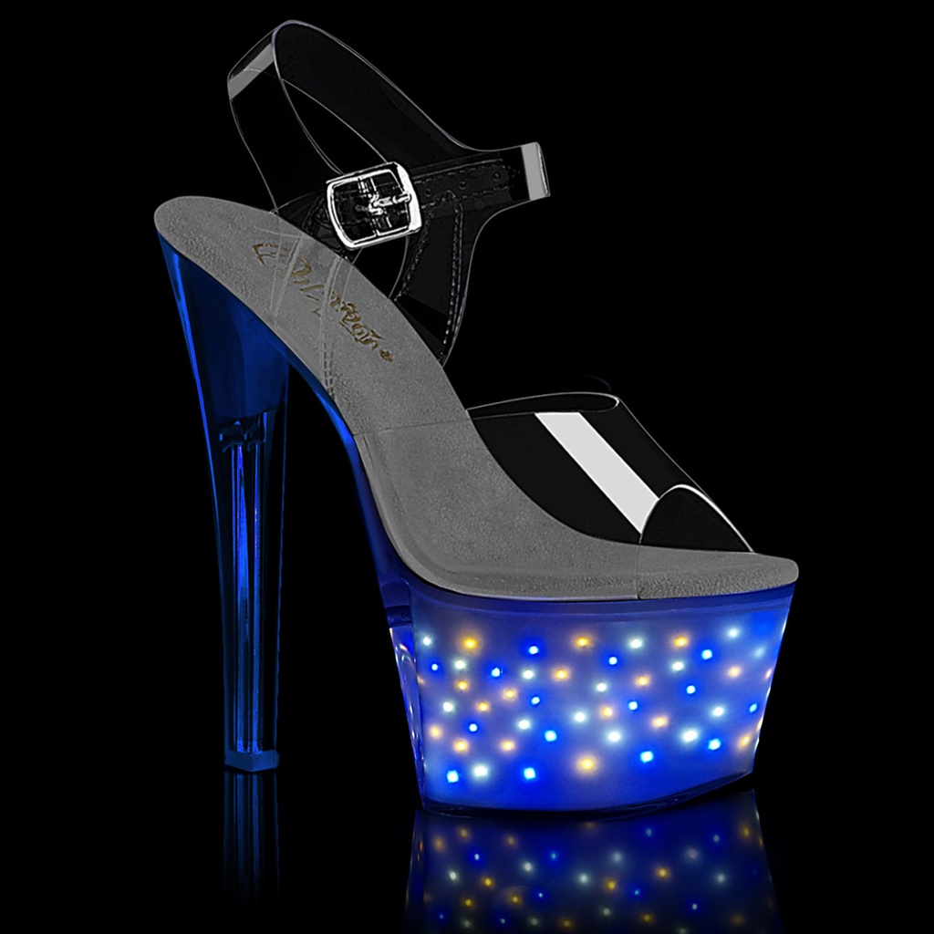 ECHOLITE-708 - Transparent  Blaues LED Licht