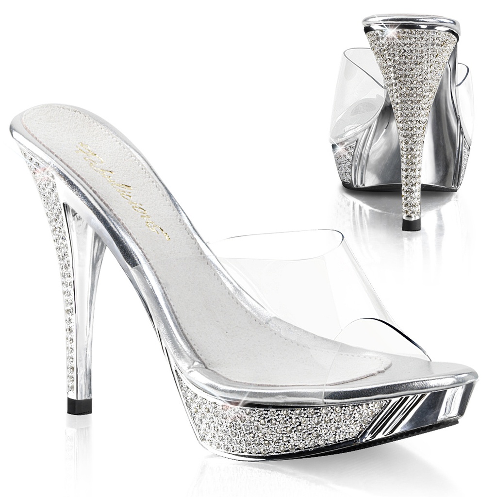 ELEGANT-401 - Transparent  Silber Chrom