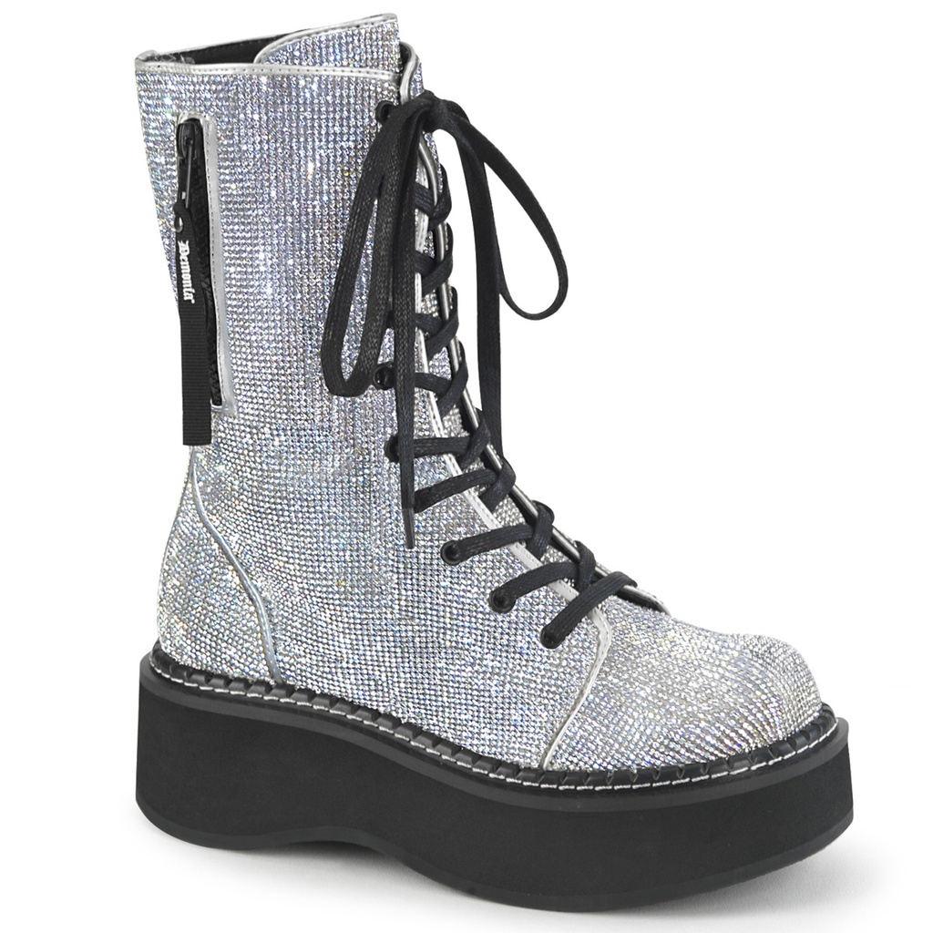 EMILY-362 - Silber Strass