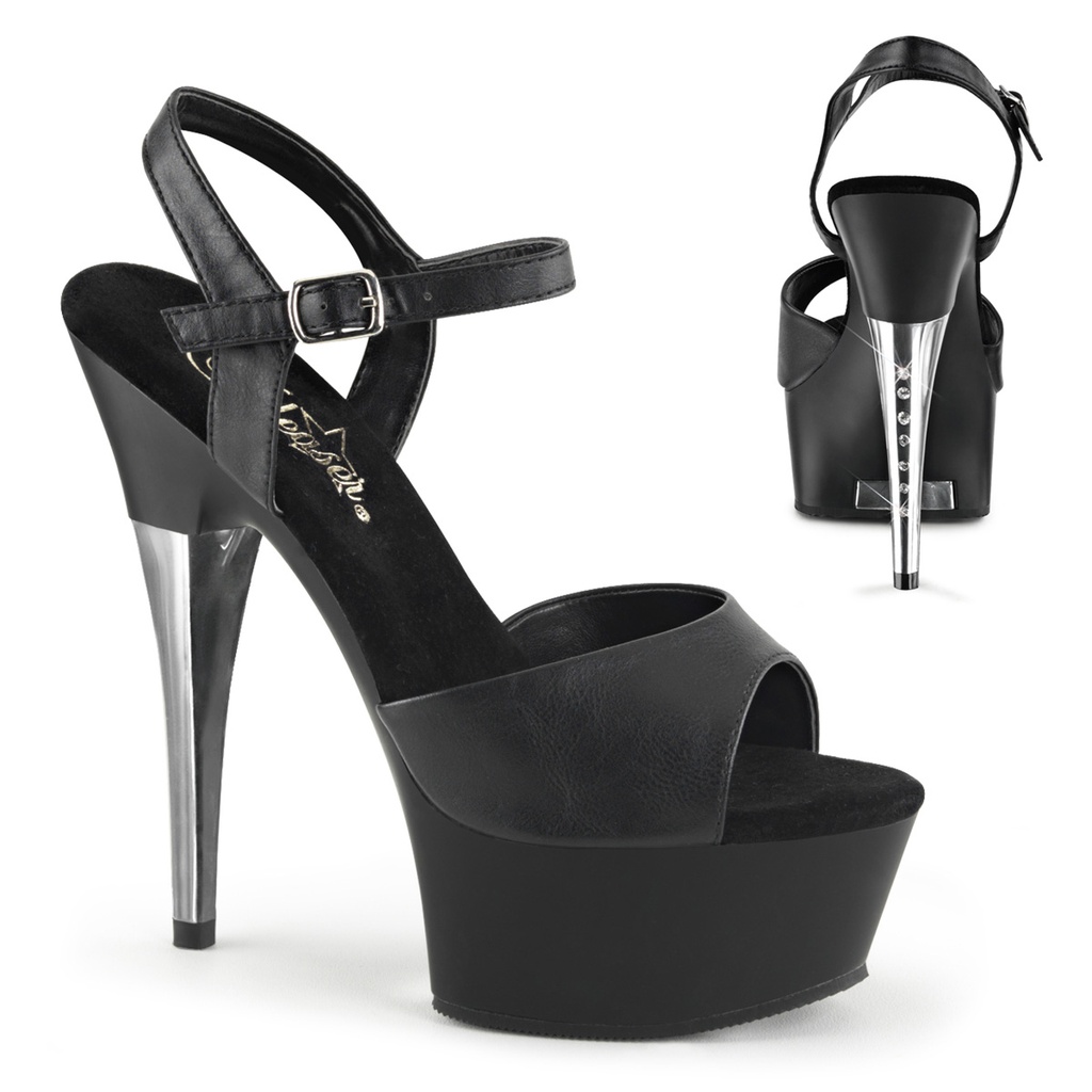 CAPTIVA-609 - PU Schwarz Silber