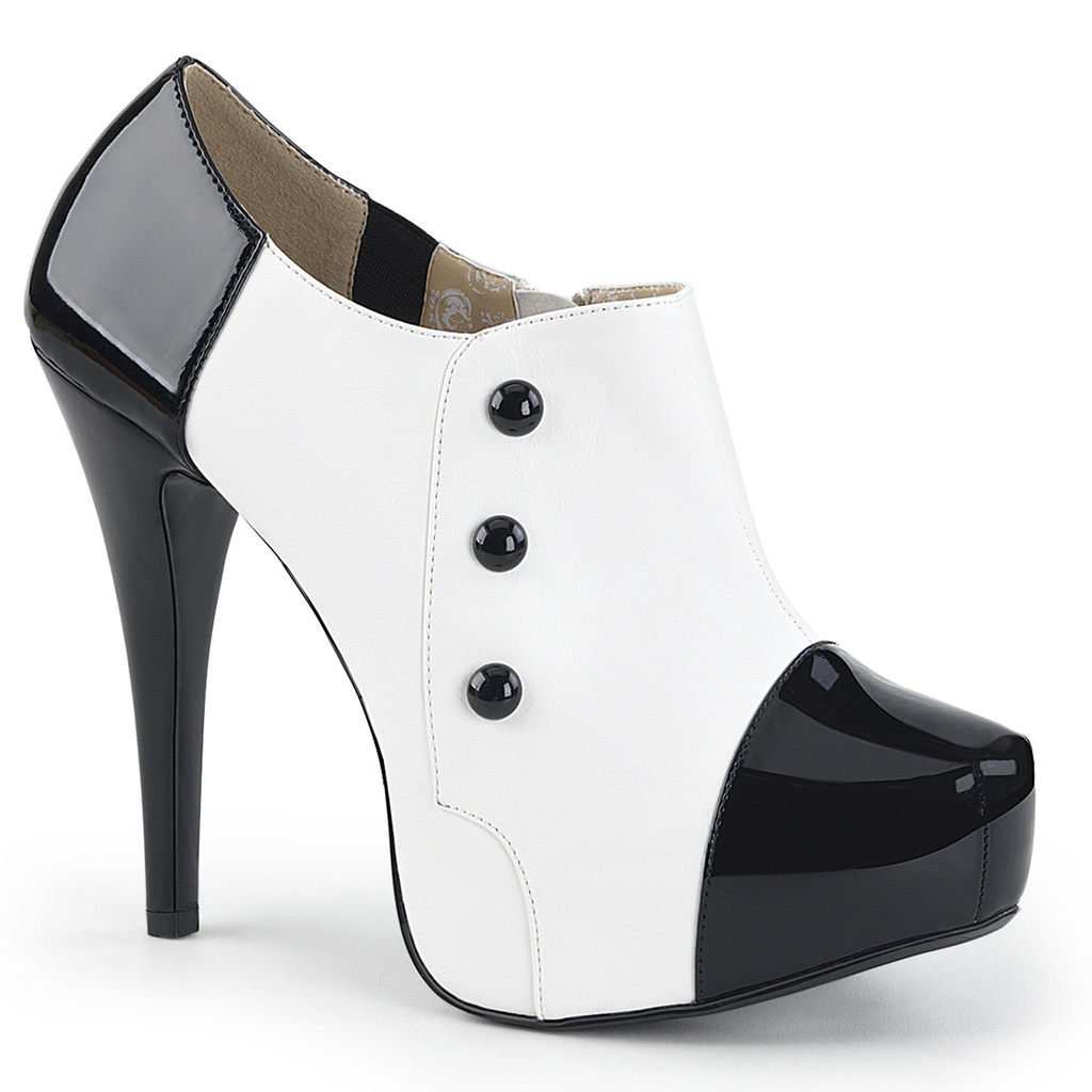 [CHLOE11/BW-10] CHLOE-11 - Lack Weiß Schwarz (40/41 US10)