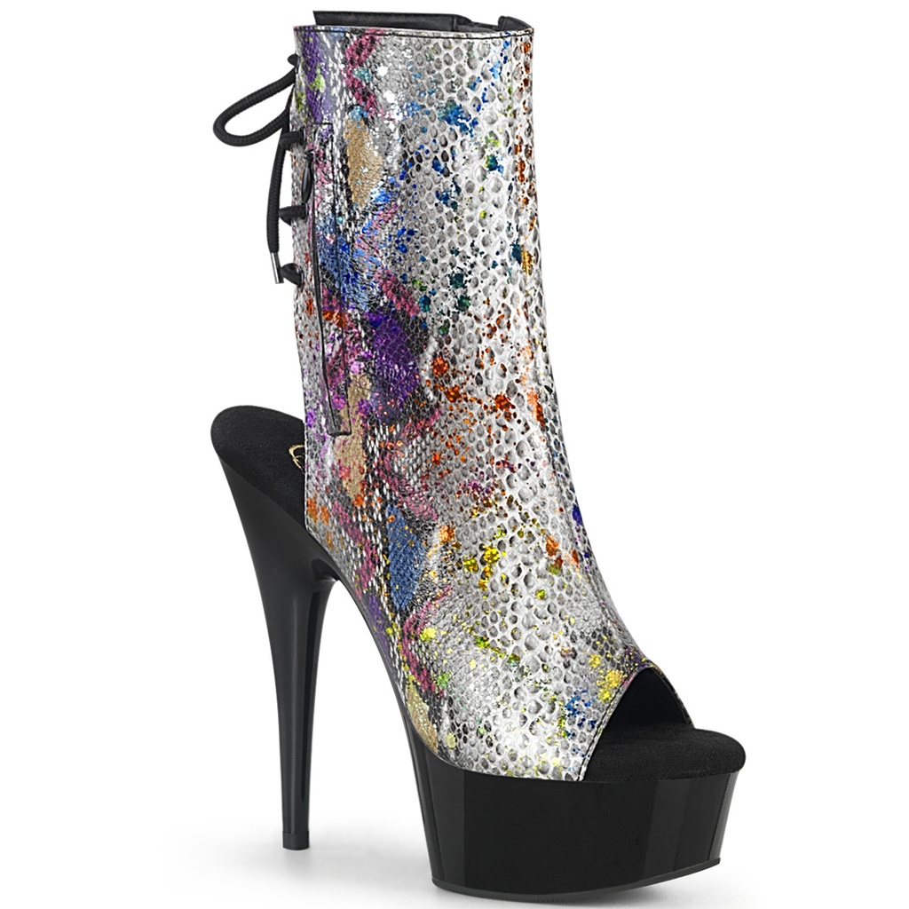DELIGHT-1018SP - Snakeprint Schwarz