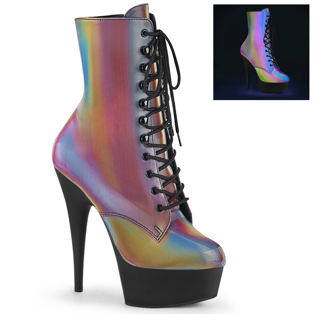 DELIGHT-1020REFL - Rainbow Schwarz