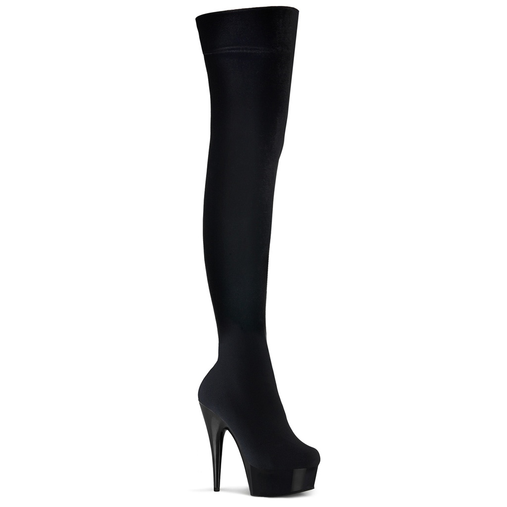 DELIGHT-3002 - Samt Schwarz