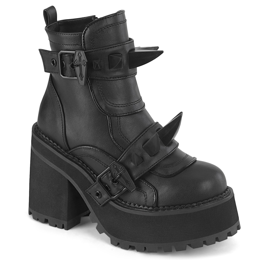 [ASST72/BVL-10] ASSAULT-72 - Blk Vegan Leather (Gr.40/41)