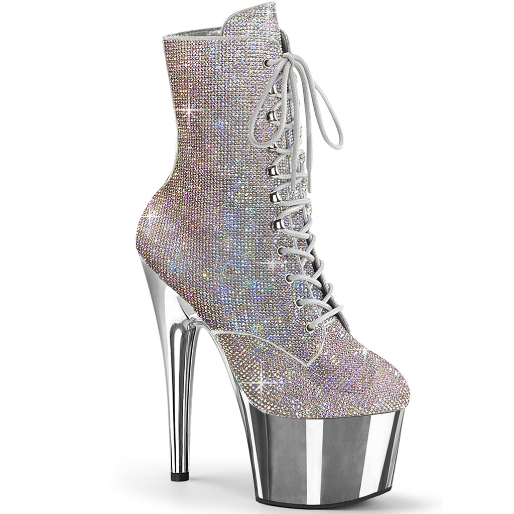 ADORE-1020CHRS - Silber Multi Strass