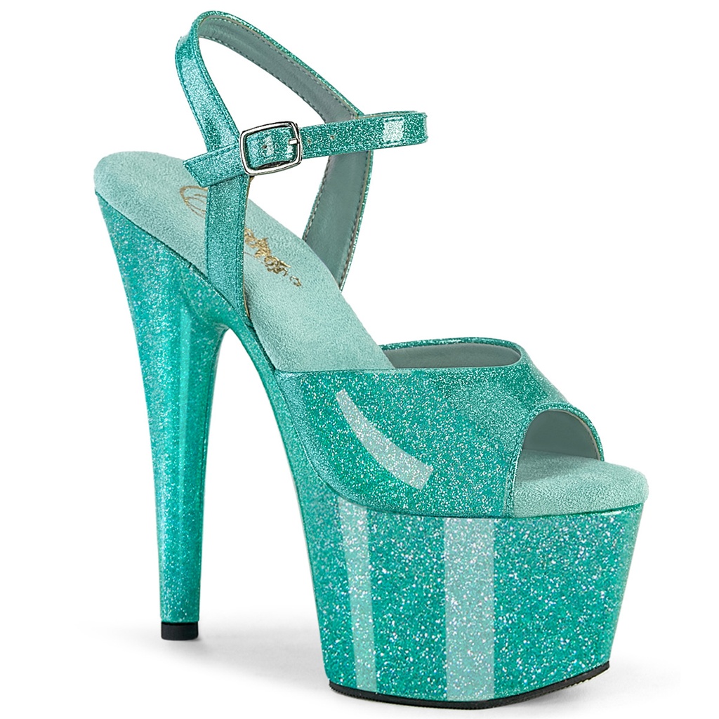 ADORE-709GP - Aqua Glitter Pat/M