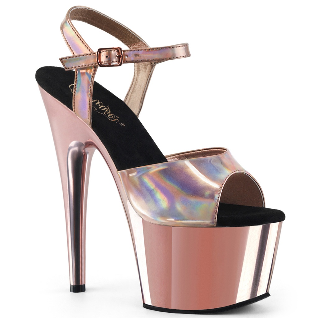 ADORE-709HGCH - PU Rose Hologramm Chrom