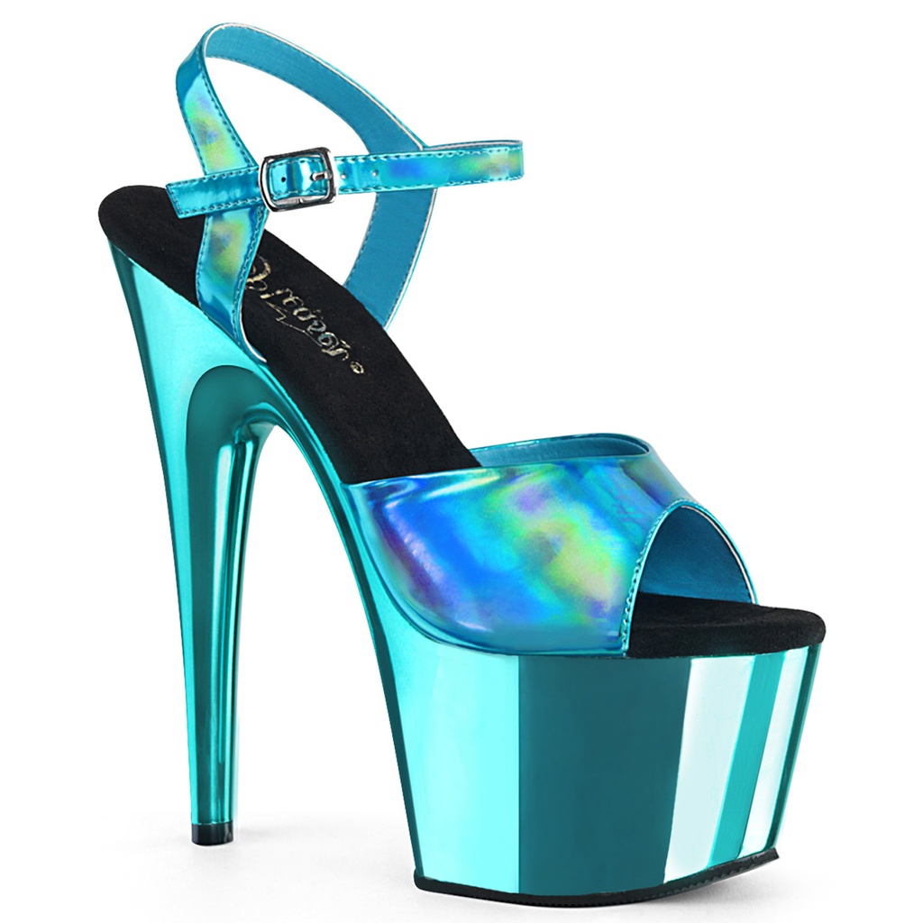 ADORE-709HGCH - PU Türkis Hologramm Chrom