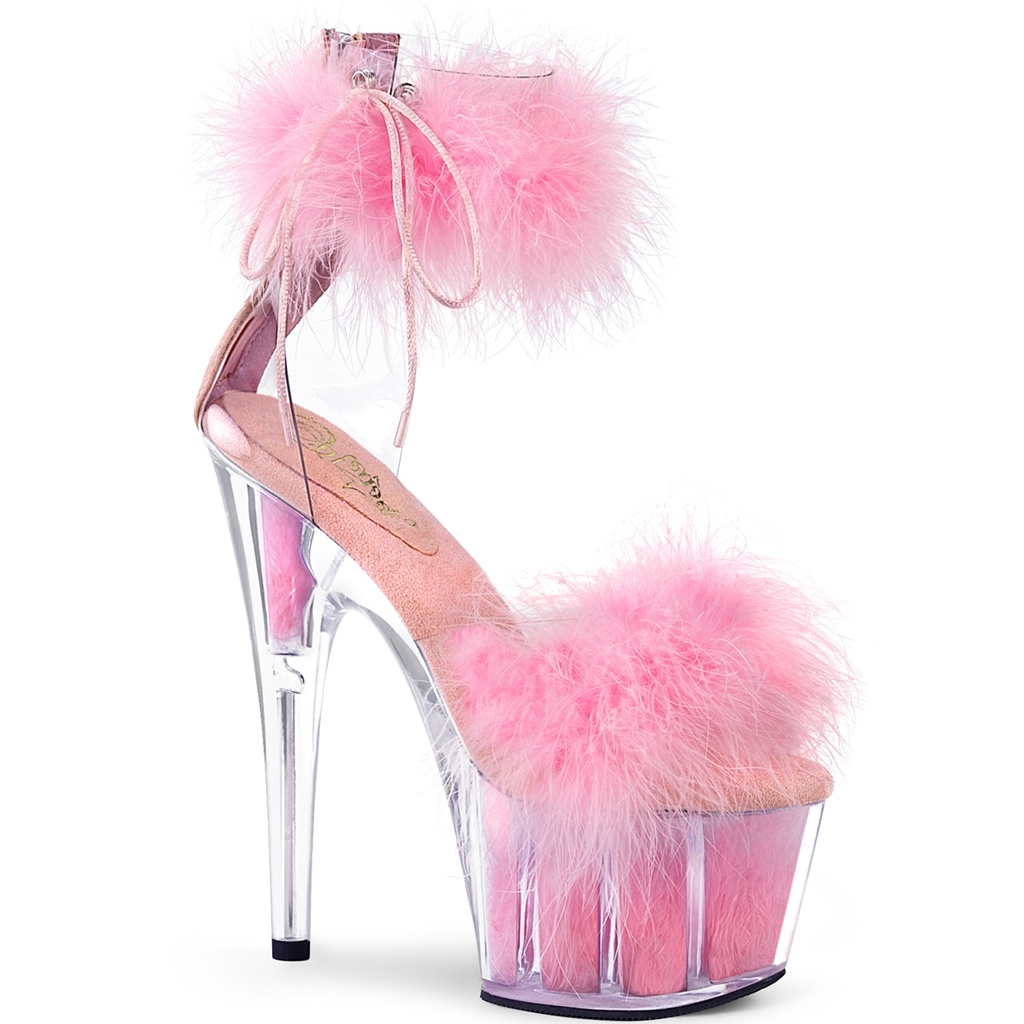 ADORE-724F - PVC Baby Pink Transparent
