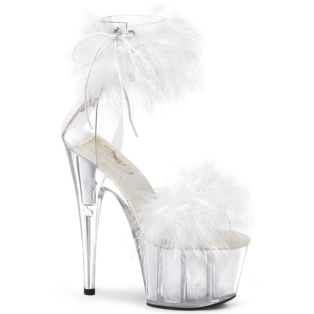 [ADO724F/C-W/WFUR-10] ADORE-724F - PVC Weiß Transparent (Gr.40/41)