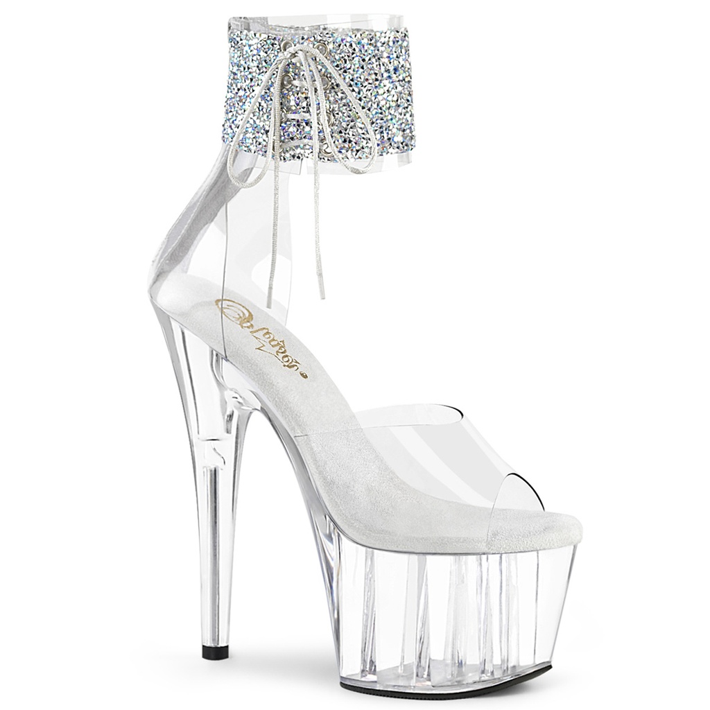 [ADO724RS-02/C-SRS/C-10] ADORE-724RS-02 - Silber Strass (Gr.40/41)