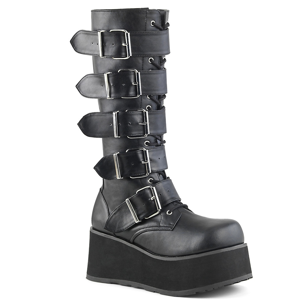 TRASHVILLE-518 - PU Schwarz